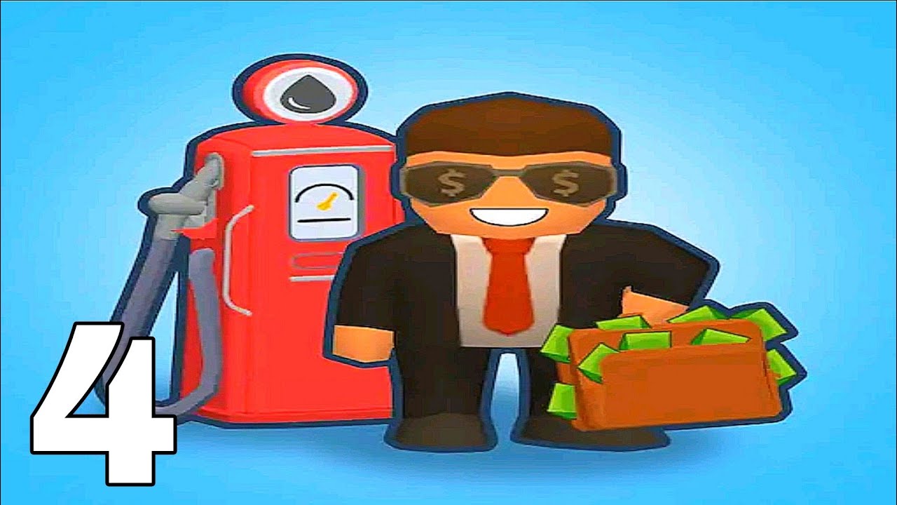 Idle Gas Station Tycoon - Walkthrough Part 4 Tycoon Game - Android Gameplay
