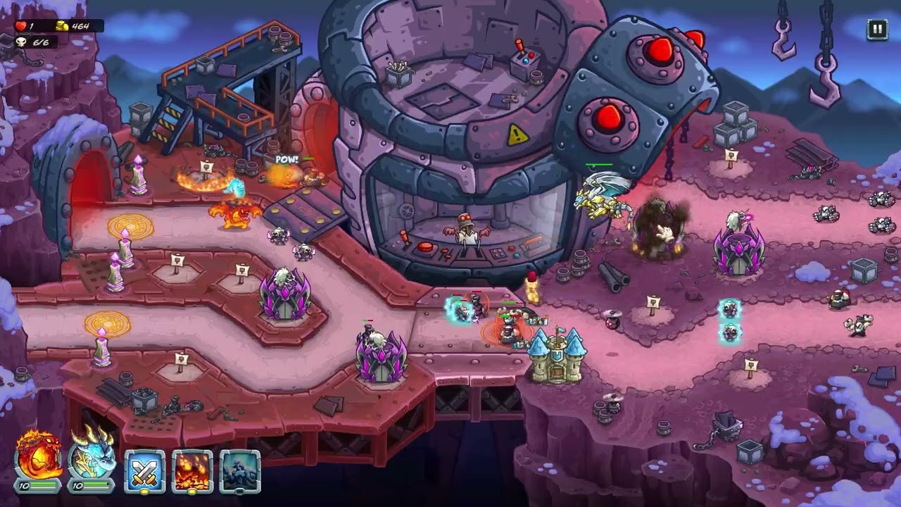 Kindom Rush 5 Alliance! level 25 challanges!