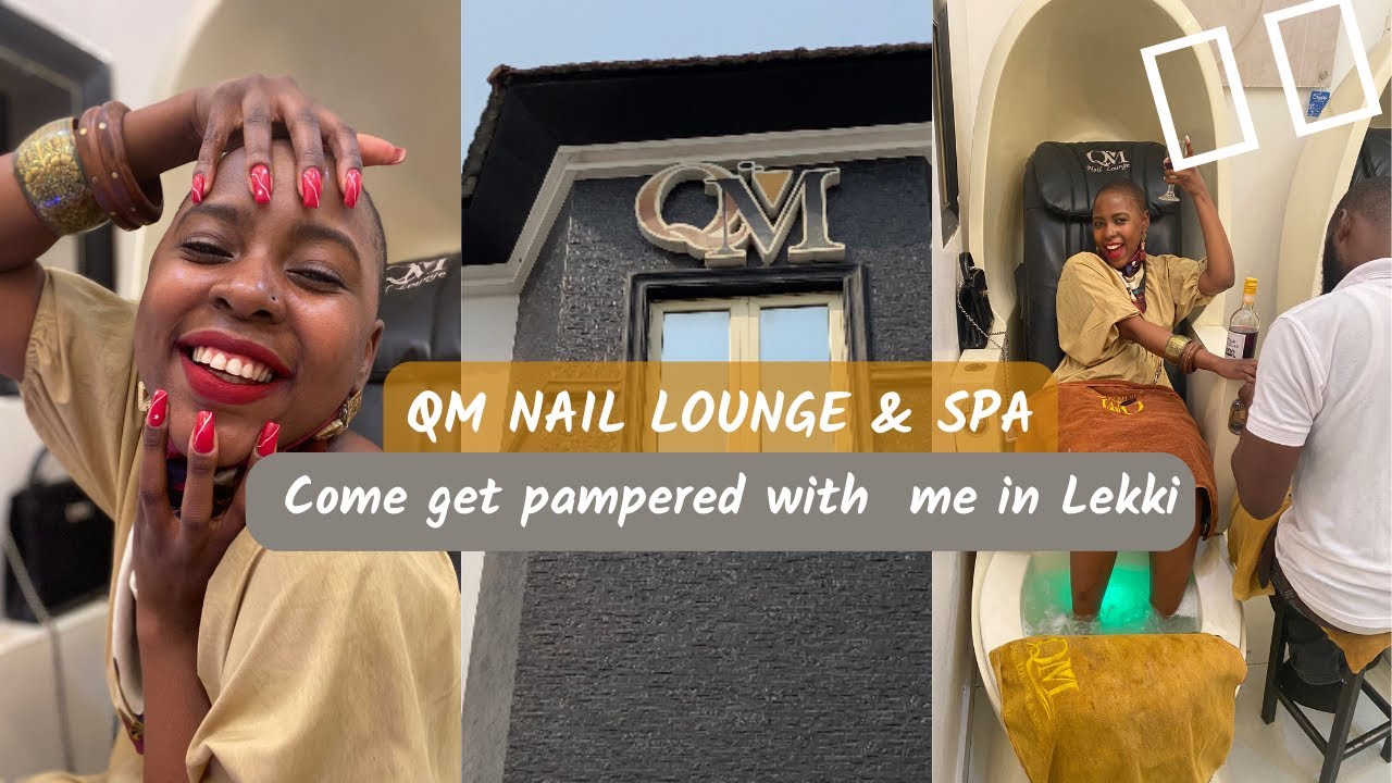 I Visited The Most Hospitable Nail Salon in Lagos 🇳🇬 | QM Nail Lounge & Spa
