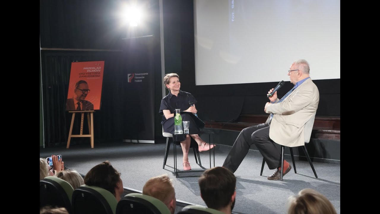 Krzysztof Zanussi i Katarzyna Borowiecka w rozmowie o 