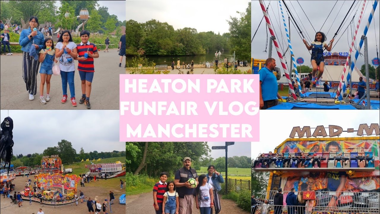 heaton park fun fair vlog ~ manchester