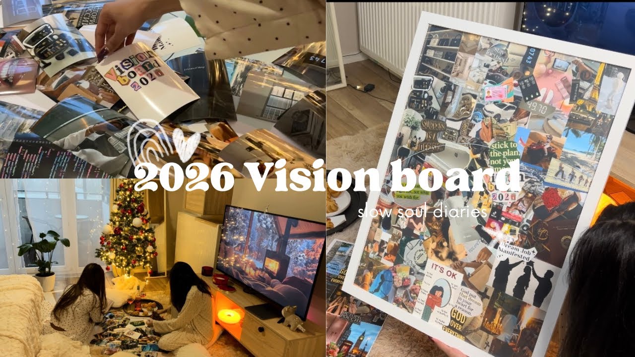 My 2026 Vision Board | Cozy & Calm Moments ✨🤍