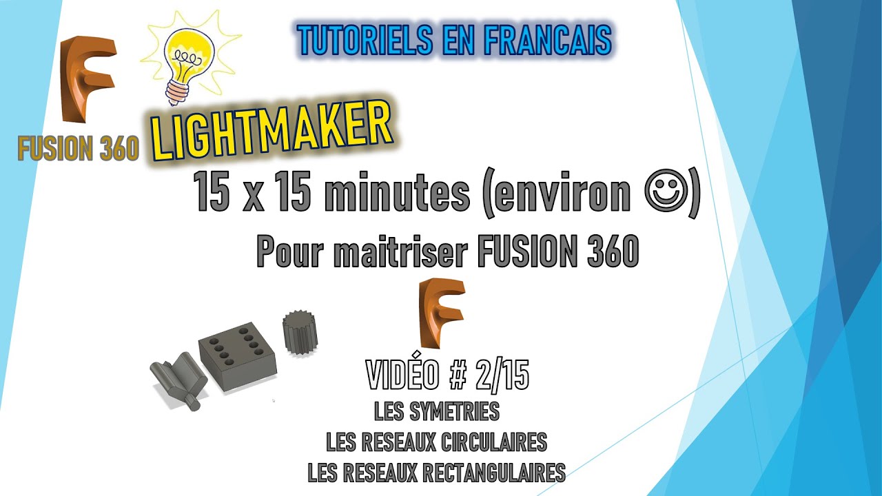 [TUTO 2/15 ] [TUTO FUSION 360] - [TUTORIEL FUSION 360 POUR DEBUTANTS]