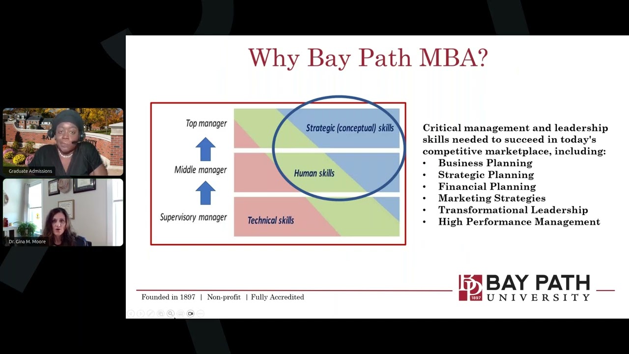 Информационная сессия по программе MBA и сертификации