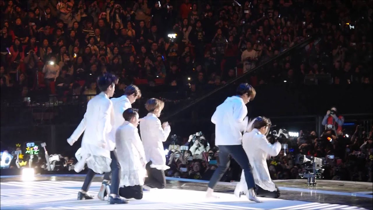 141203 Deep Breath (#KAI) + Overdose (#BAEKHYUN Focus) #mama2014 in HK