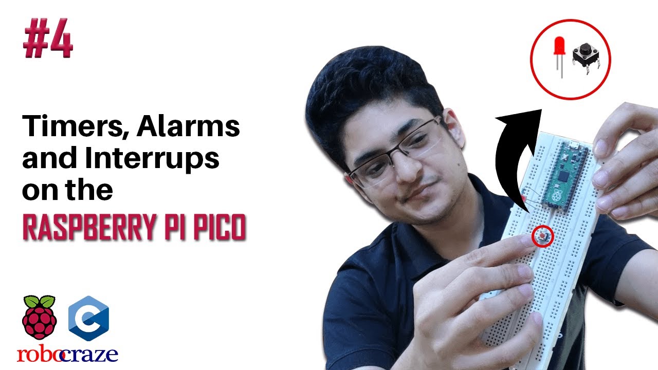 Raspberry Pi Pico using C/C++- Tutorial #4: Timers, Alarms and Interrupts