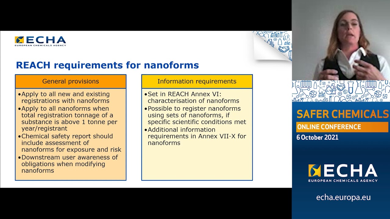 European regulation improves trust in nanomaterials, Jenny Holmqvist ECHA