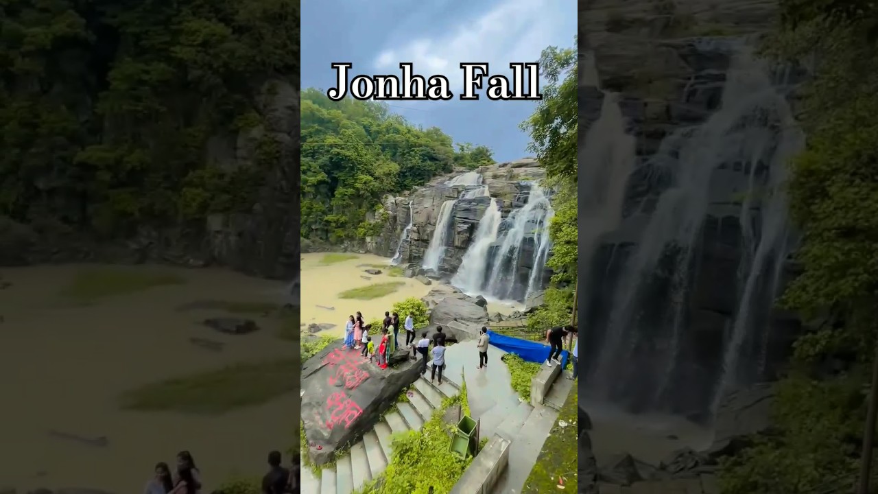 Jonha Fall 😍 #jonha#fall #tourism #ranchi #jharkhand #picnicspot #travel #travelvlog