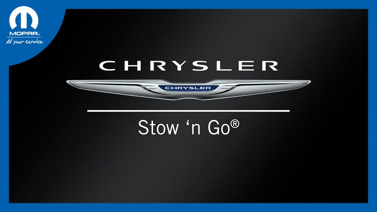 Stow 'n Go&reg; | How To | 2025 Chrysler Pacifica & Voyager