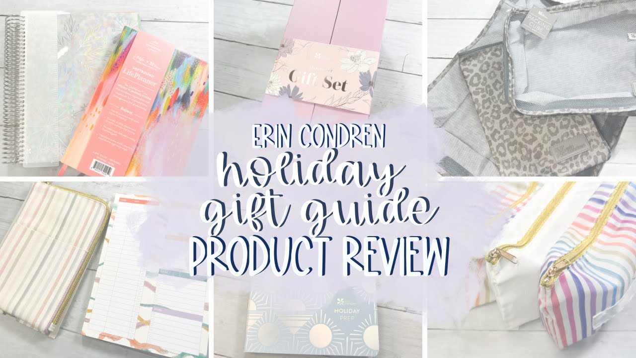 Erin Condren Holiday Gift Guide Product Review | 2023 Planners, Holiday Items & Gift Ideas