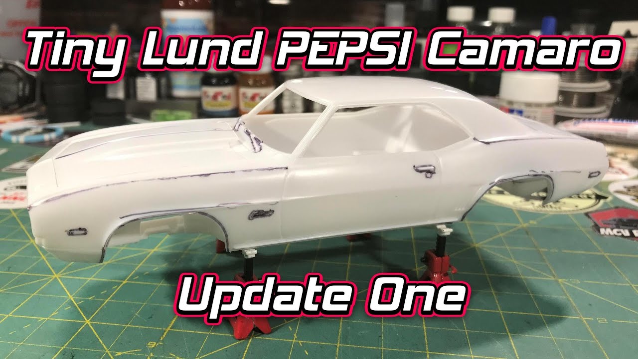 Tiny Lund's PEPSI Camaro  Update One