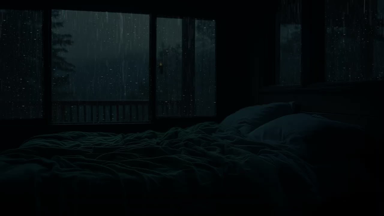 Gentle Rain Memories at Night | Calming Rain Sounds for Deep Sleep and Stress Relief