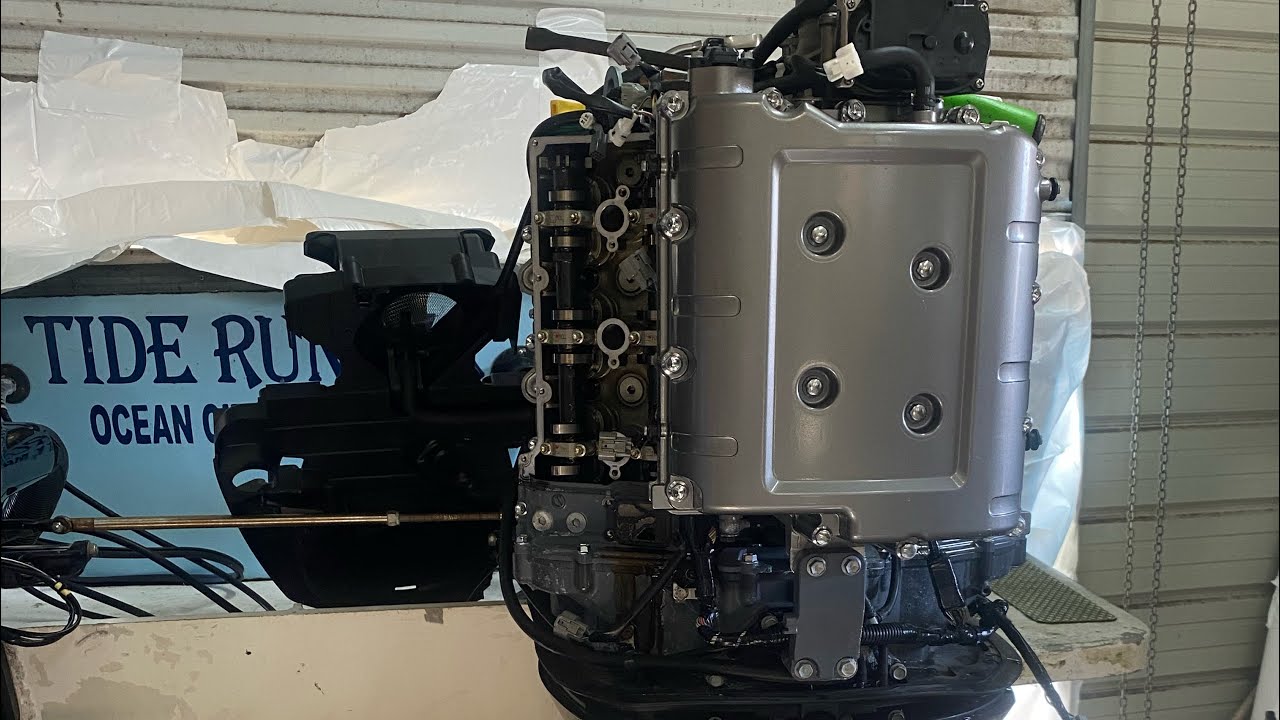 1000 hr service Suzuki Df 300 #suzukimarine #boat #outboards