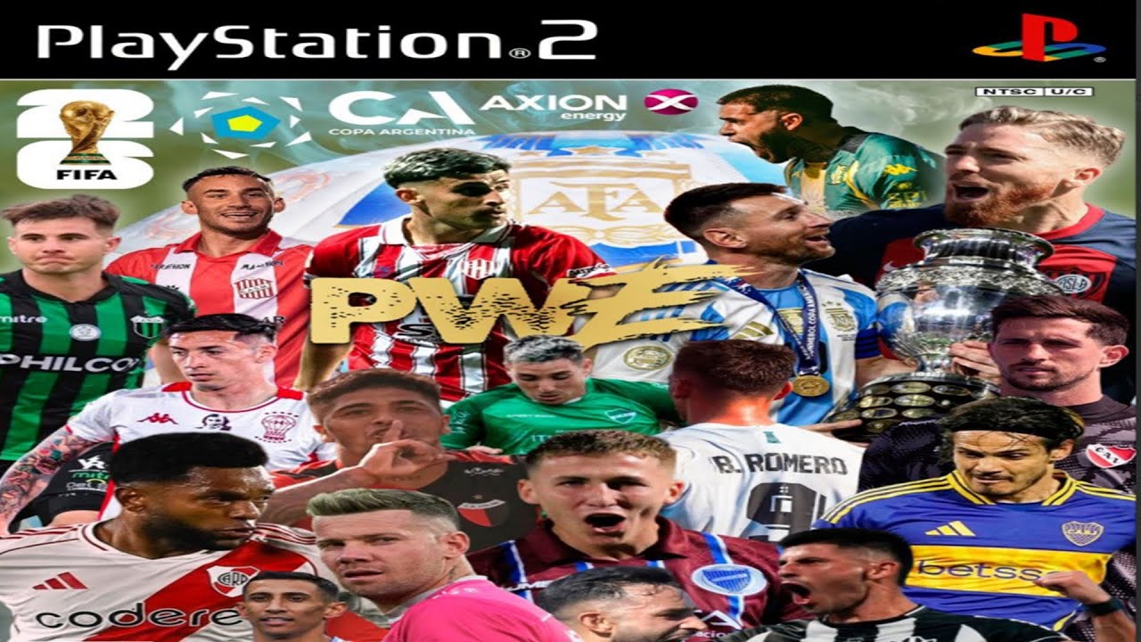 PS2 | PES World Edition 2024 (ARGENTINO) 1ra, B Nal, B Mtro, Primera C, T Amateur, Federal A!
