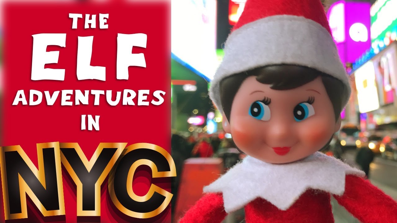 ELF ON THE SHELF / ELF’S ADVENTURES / NEW YORK CITY / NYC / ROCKEFELLER CENTER / TIMES SQUARE