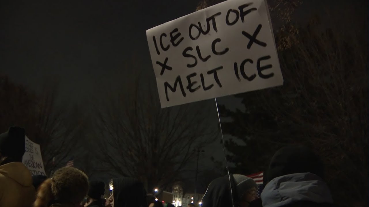 Salt Lake protest follows nationwide outrage over Minneapolis shooting
