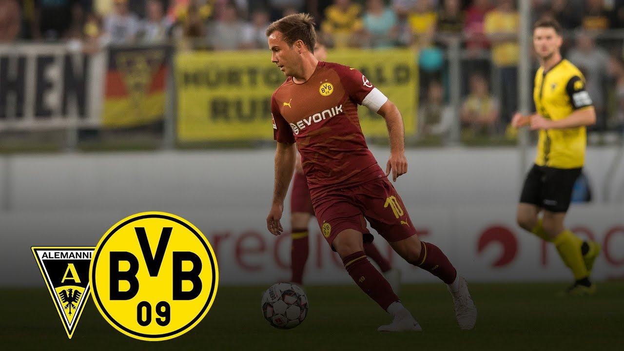 Götze Goal at Win in Aachen | Alemannia Aachen - BVB 0-4 | All Goals and Highlights