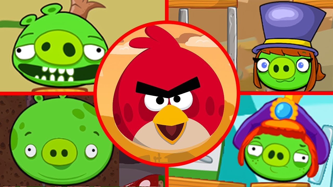 Angry Birds Project R (2.4.0) - All Bosses (Boss Fight)