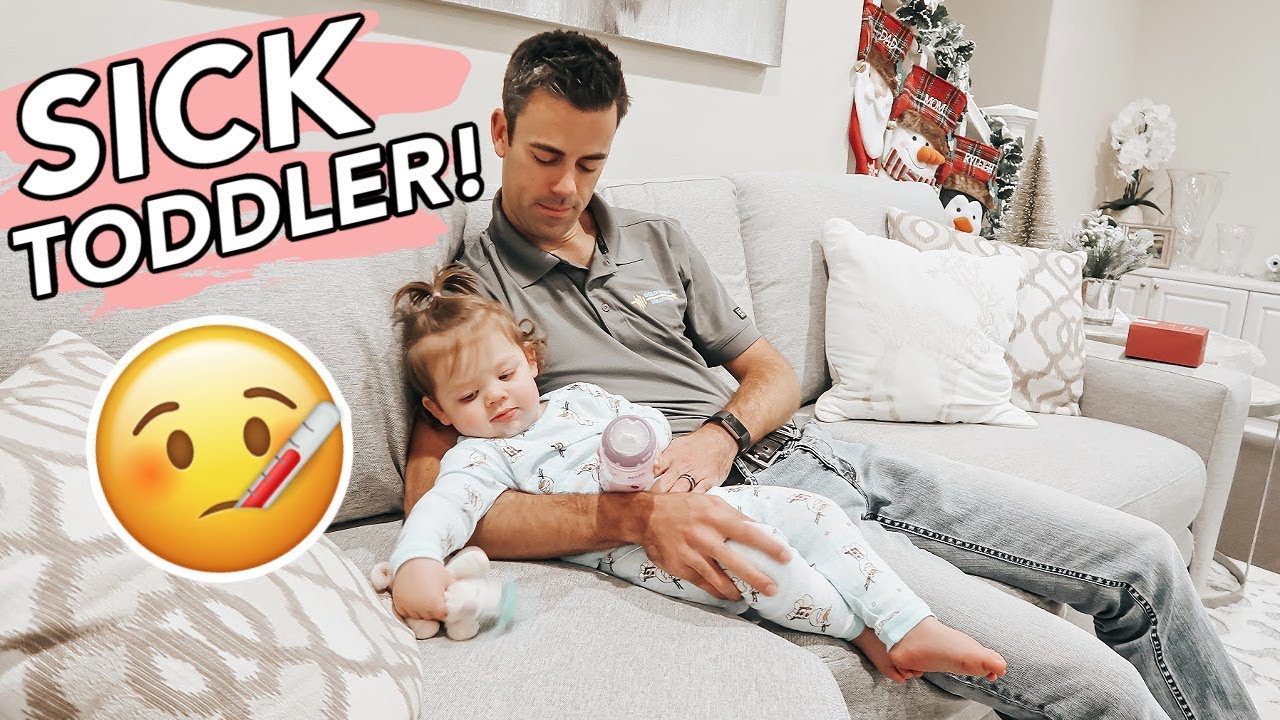 DAY IN THE LIFE OF A SICK TODDLER | VLOGMAS DAY 9