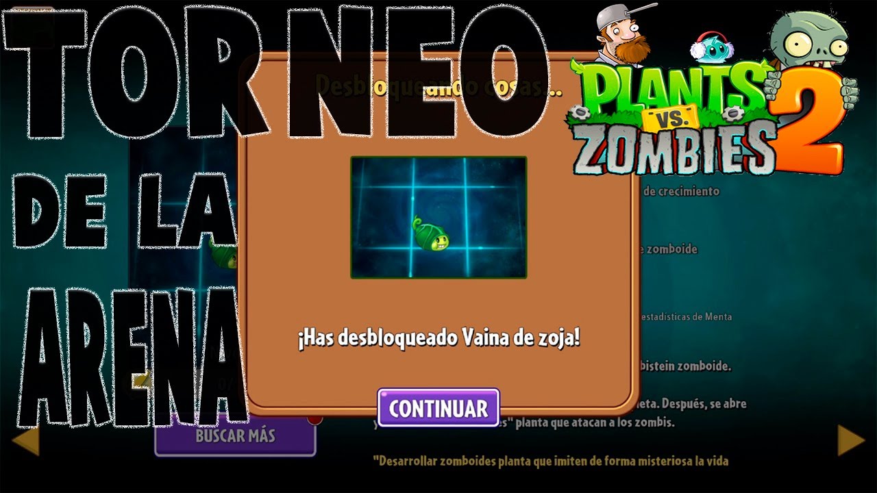 Plantas vs Zombies 2 Torneo Arena  Nueva Planta Desbloqueada Guia y Estrategia