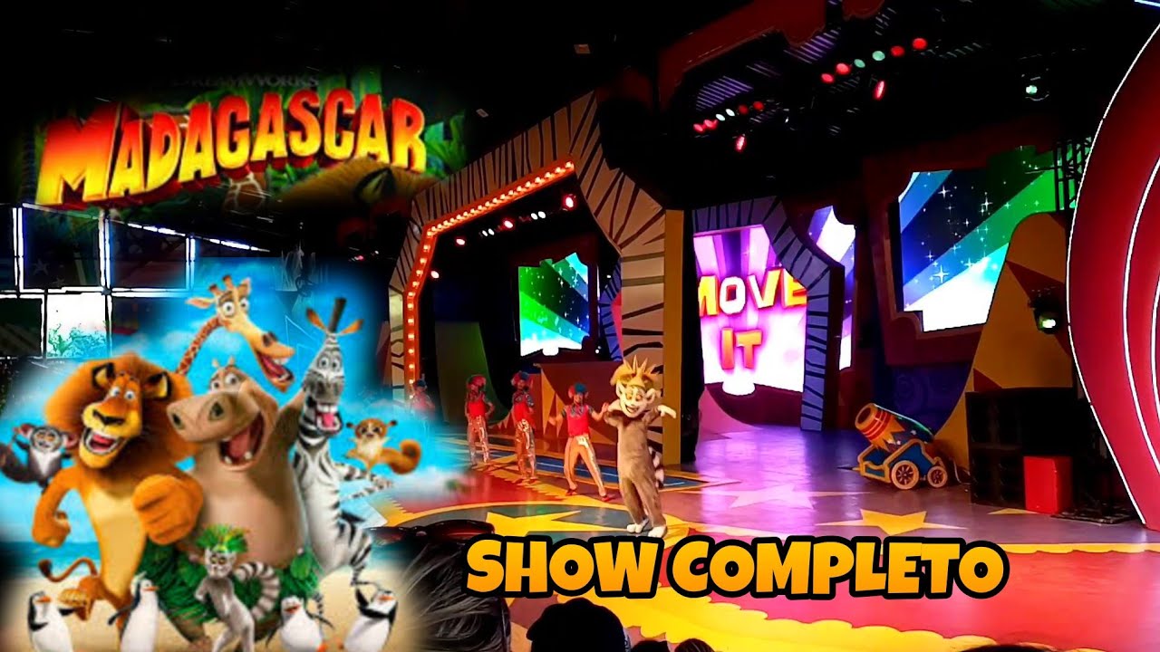 SHOW DO MADAGASCAR NO BETO CARRERO WORLDS COMPLETO VLOG #005