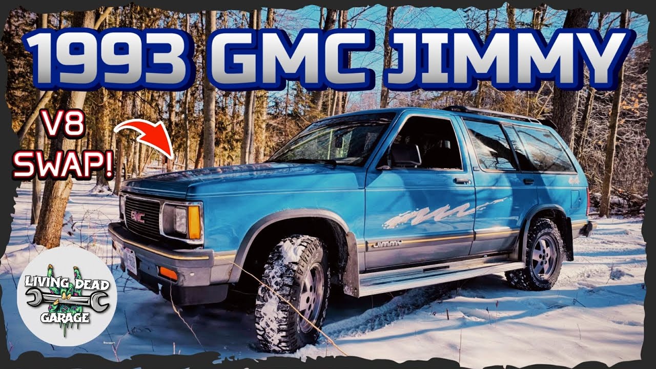 1993 GMC Jimmy 4X4 V8 SWAP Trans Dapt engine swap kit in a box- Living Dead Garage