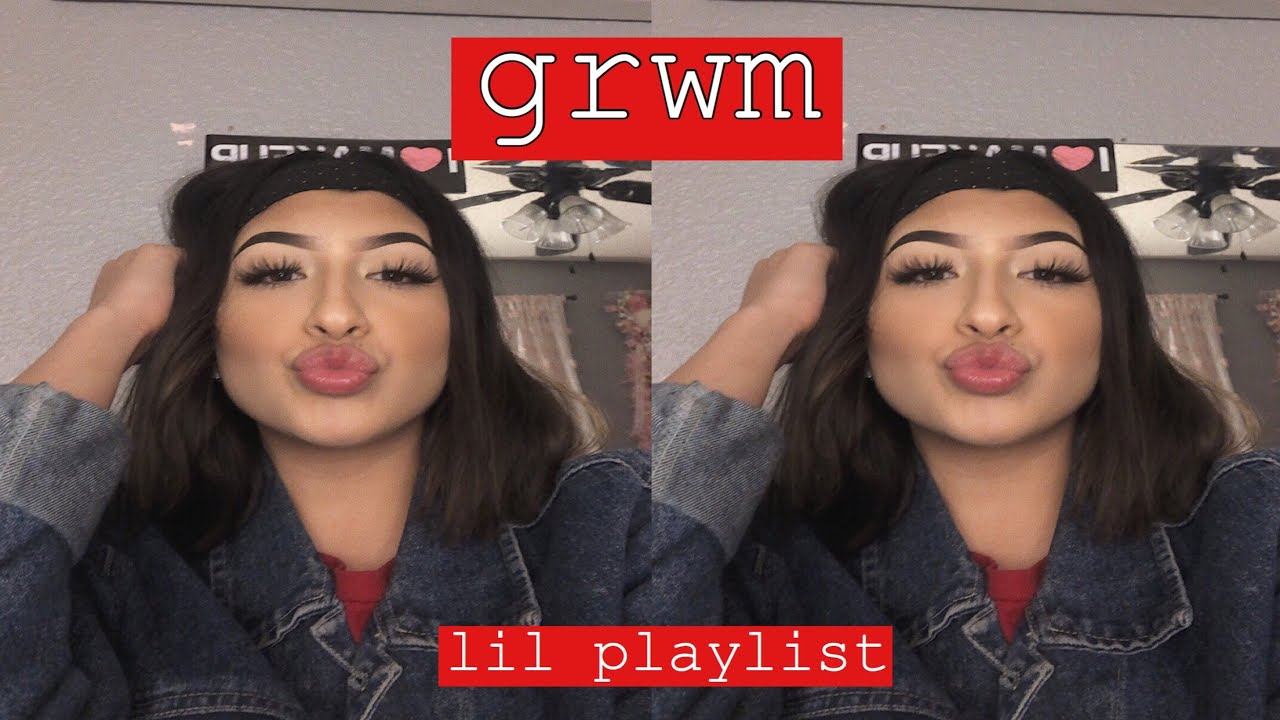 GRWM EVERYDAY MAKEUP & A LIL PLAYLIST