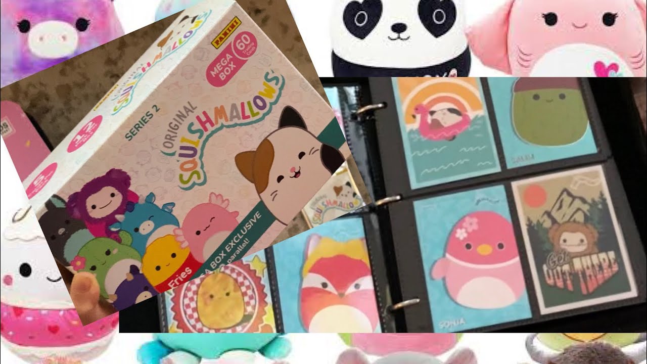 Open Squishmallow cards with me! Let’s see what I get! 