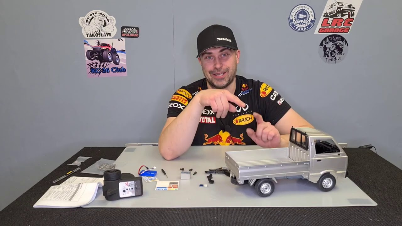 WPL D12 kei truck. Маленький Suzuki Carry ST90 Pickup с большими амбициями в масштабе 1/10