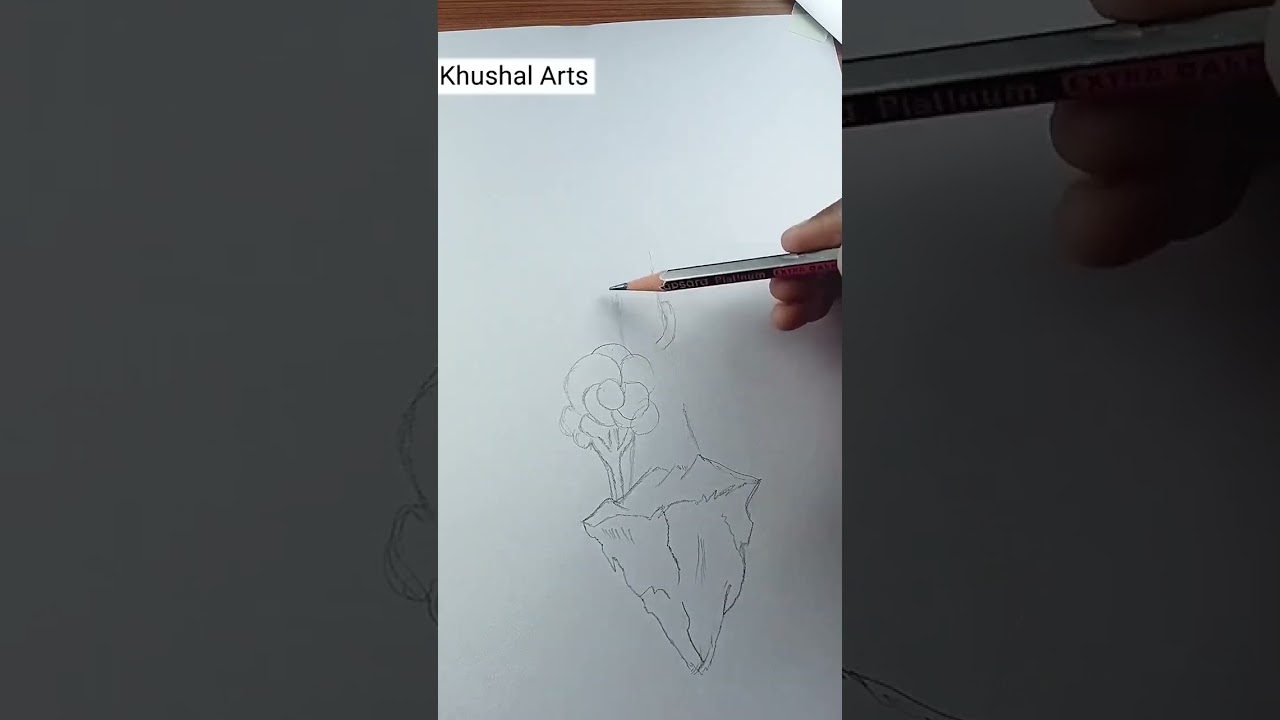 Light house drawing tutorials 💥🤯