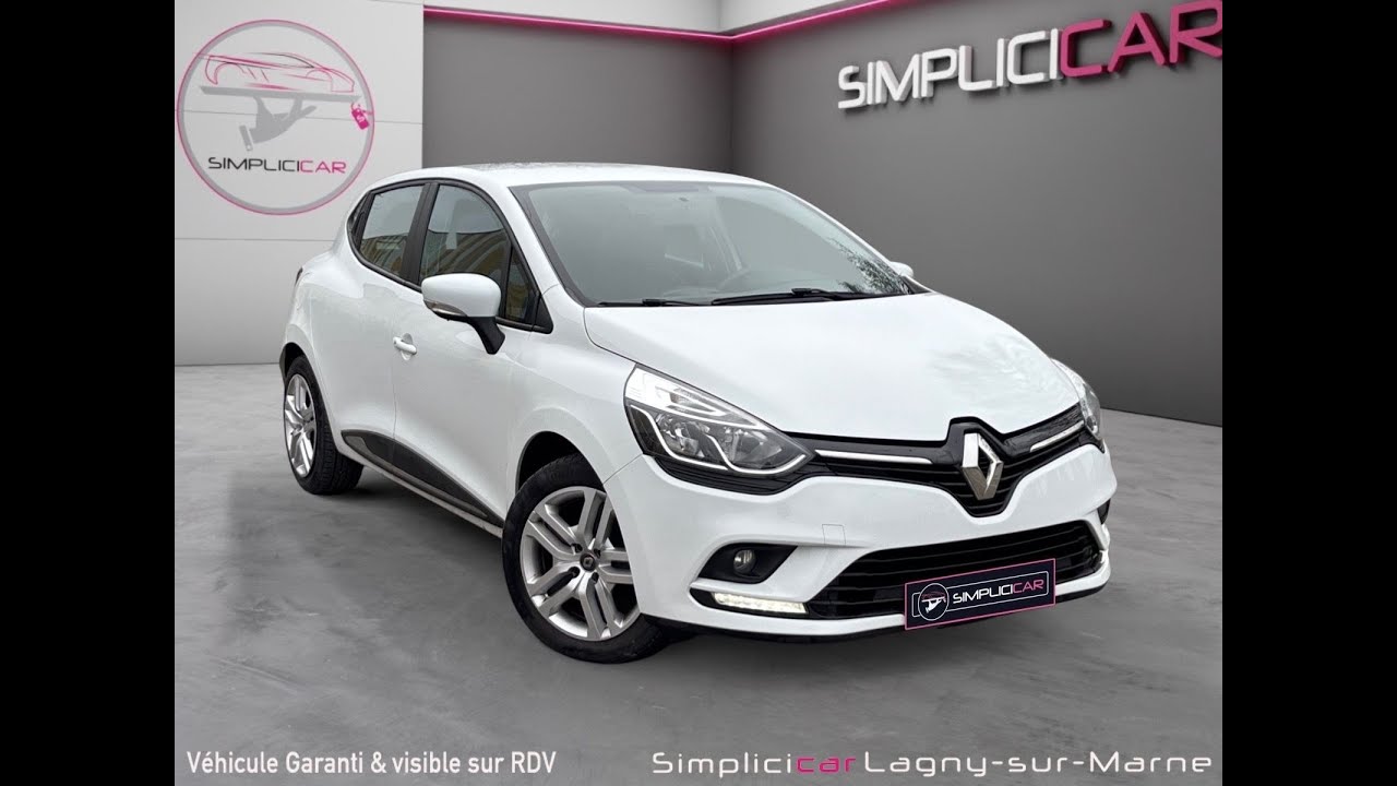 RENAULT CLIO IV 0.9 TCe 90 Energy Zen - ENTRETIENS RENAULT - MOTEUR A CHAINE - SIEGES CHAUFFANTS