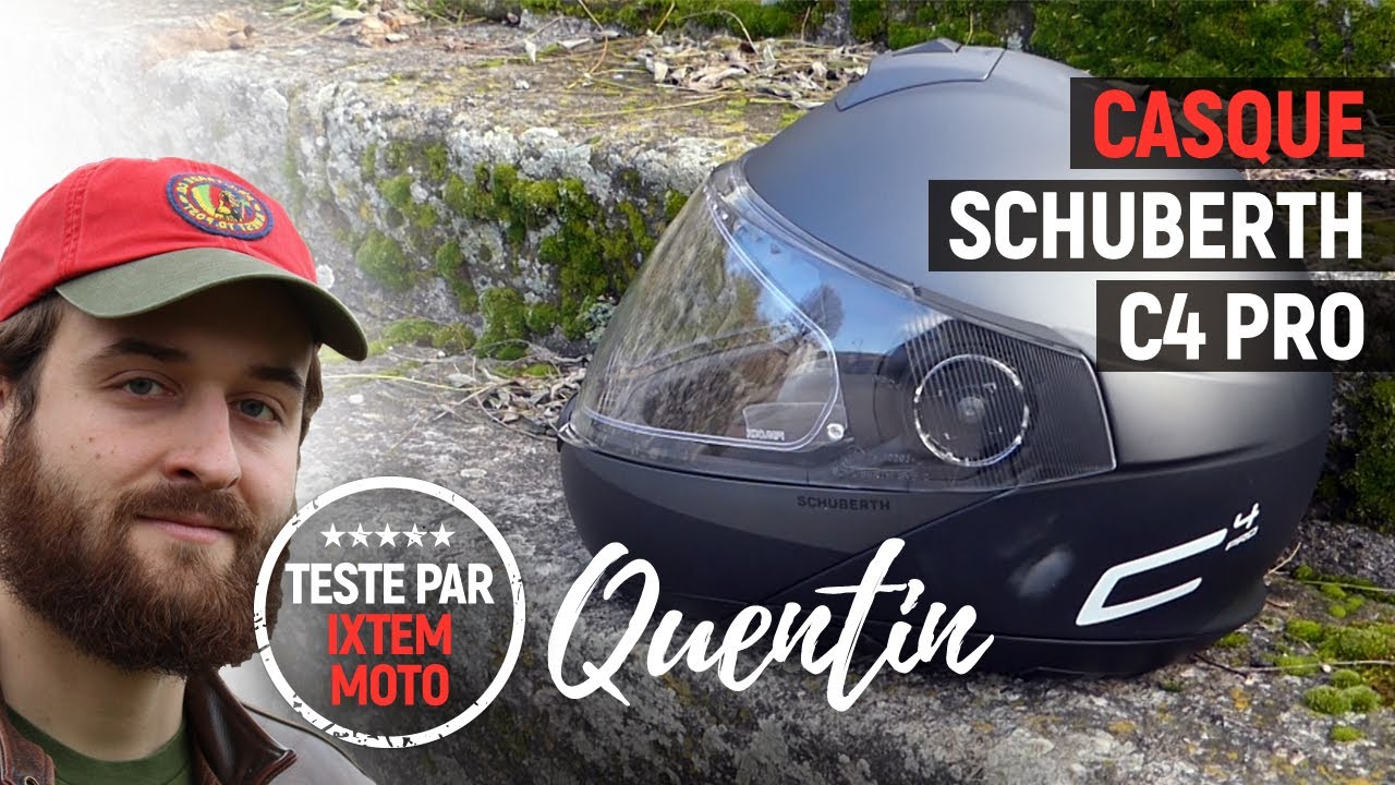 LIVE TEST: Casque Schuberth C4 Pro