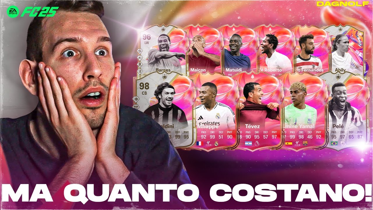 MA QUANTO COSTANO?! | MALDINI MBAPPE TEVEZ YAMAL PELE MAICON MATUIDI ZE ROBERTO ABILY BARNES | FC25
