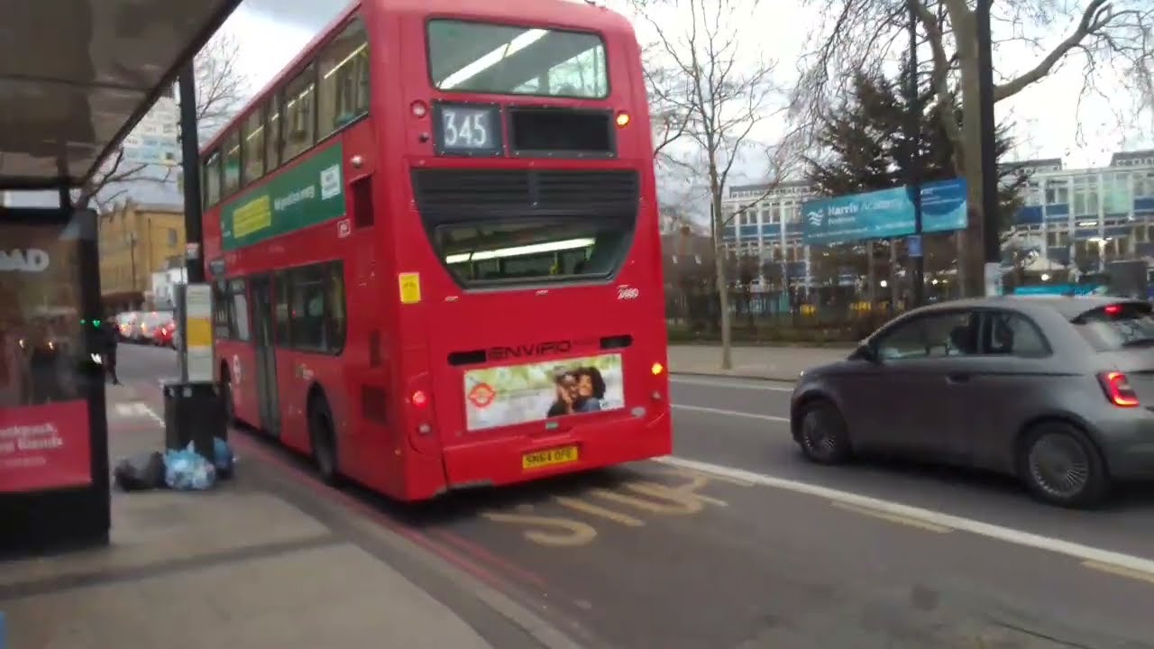 Unrefurbished | ABL 2480 On Bus Route 345