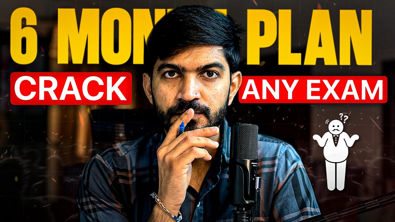How to Crack Any Competitive Exam in 6 Months (Complete Study Plan Guide)