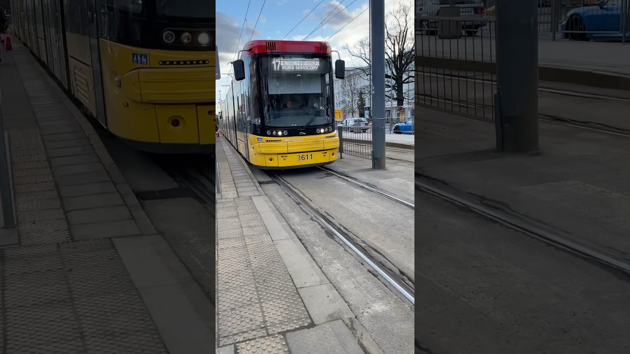 Pesa Jazz 128N | Linia 17 | Skr&oacute;cona Kierunek Metro Marymont | 23 Brygada🤯 | #warszawa #tramwaj