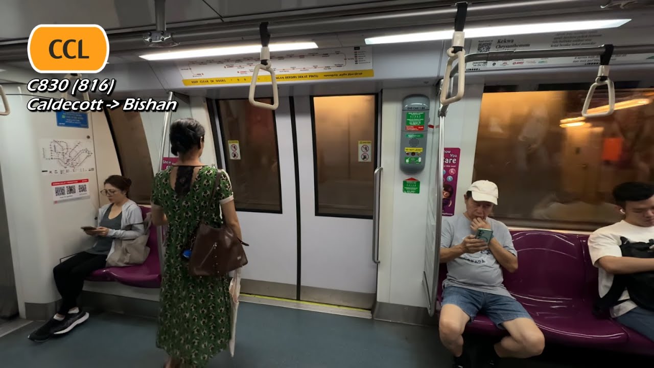 SMRT - ALS C830 (816) (Caldecott » Bishan)