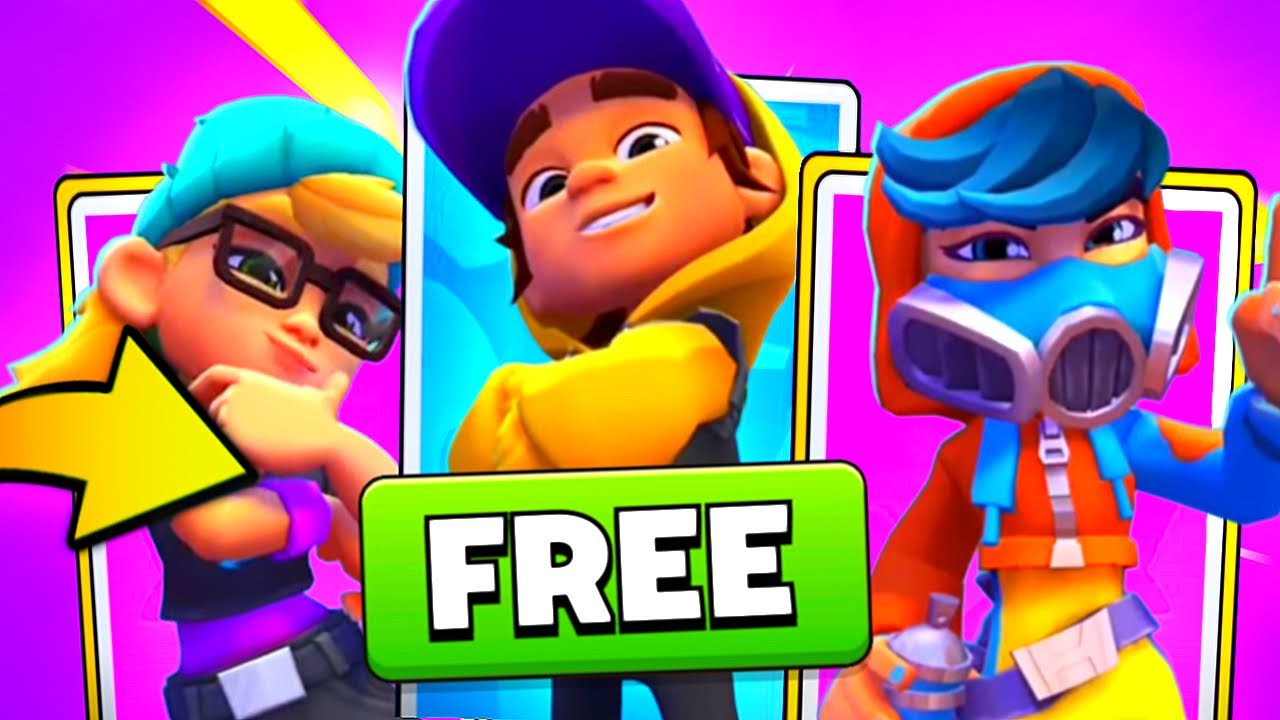 НОВОЕ ОБНОВЛЕНИЕ! 4 БЕСПЛАТНЫХ СКИНА в Subway Surfers 2!
