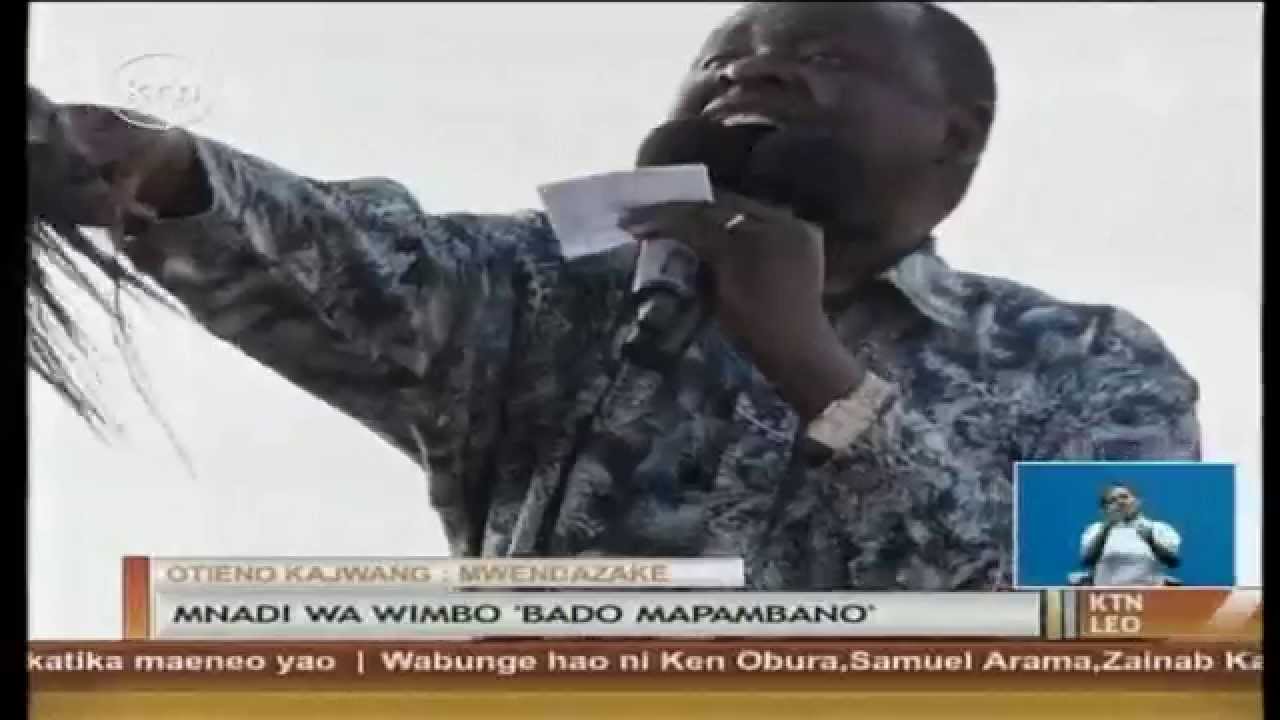 Bado mapambano: Kumbukumbu ya maisha ya marehemu Otieno Kajwang'