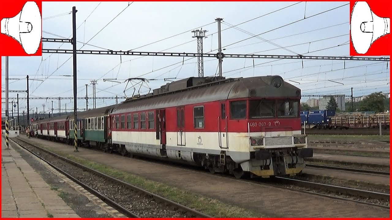 Hlásenia vlakov v železničnej stanici Košice