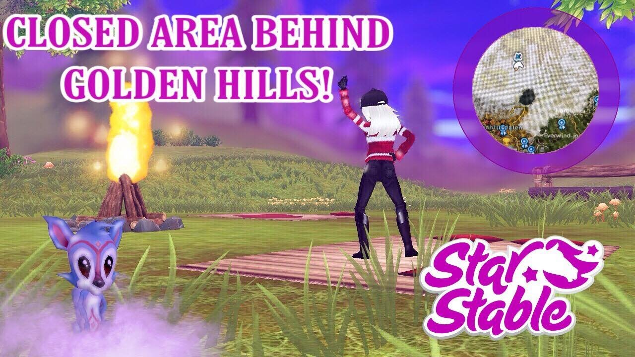 CLOSED AREA BEHIND GOLDEN HILLS! || Star Stable Online