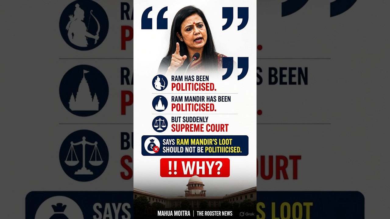 Mahua Moitra&rsquo;s 3 Explosive Questions on Ram Mandir Trust | Black Box Exposed