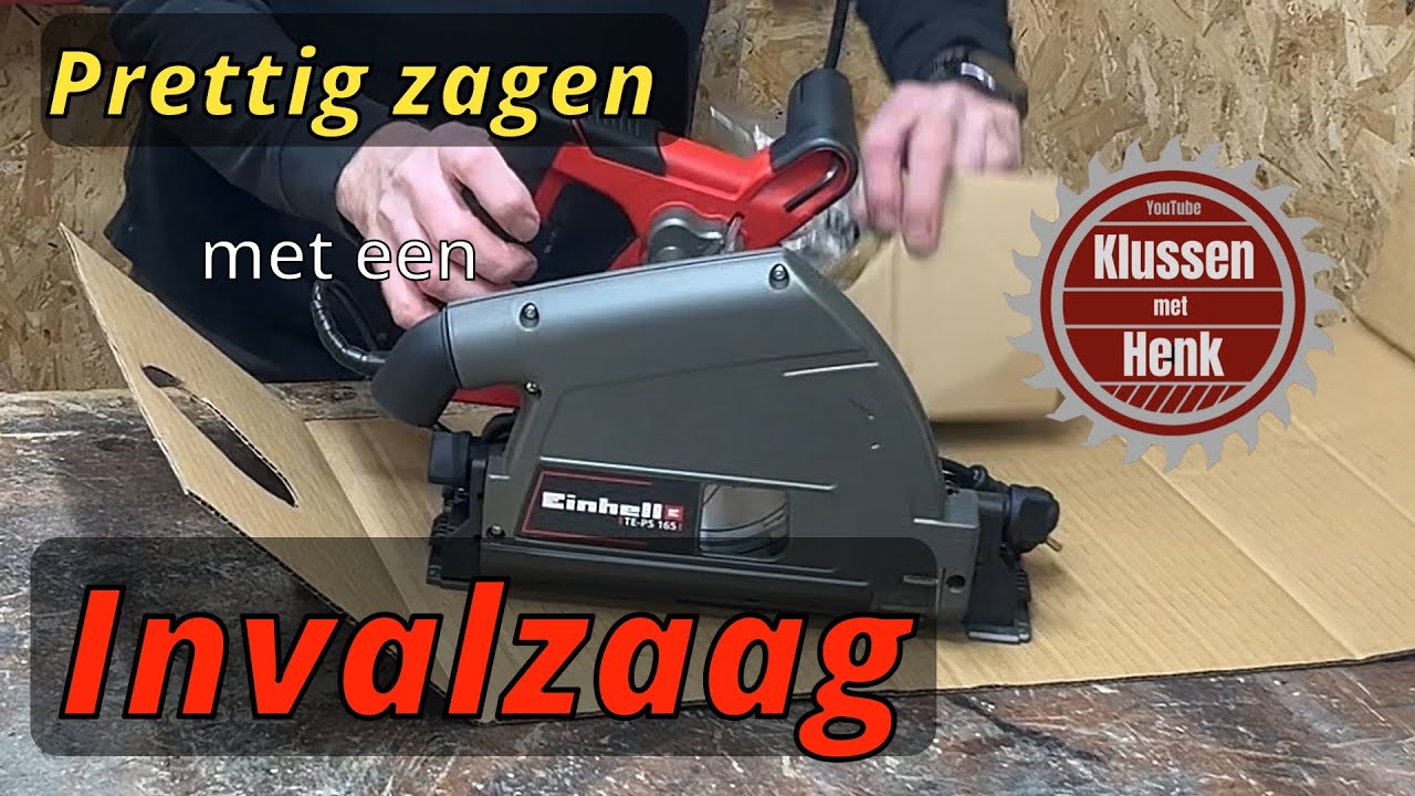 Einhel TE PS 165 Invalzaag  - uitpakken en testen