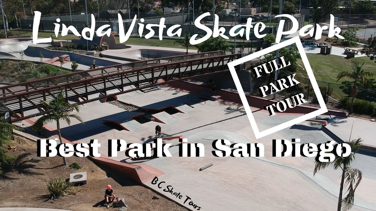 San Diego: Linda Vista Skate Park Full Park Tour