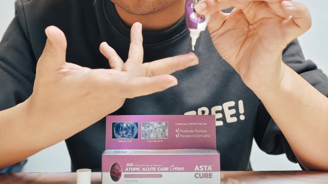 Try dry and itchy skin after swimming ASTA CURE Staffite Atopic Dermatitis Care Ointment斯达非特应性皮炎护理软膏