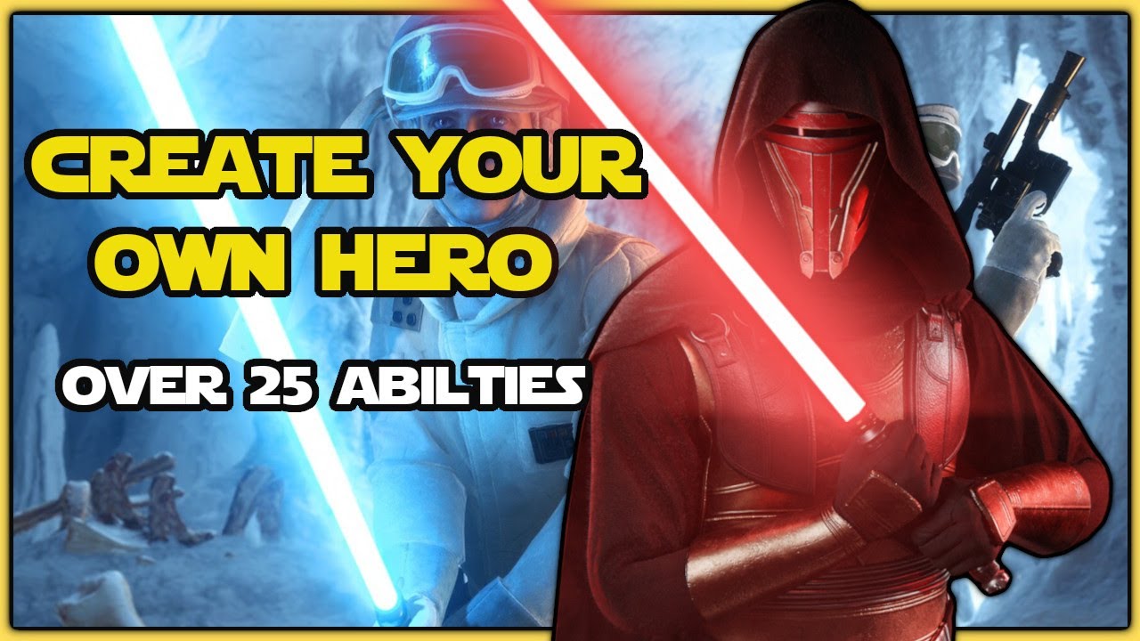 MAKE YOUR OWN NEW HERO! - STAR WARS Battlefront 2 Mods Showcase