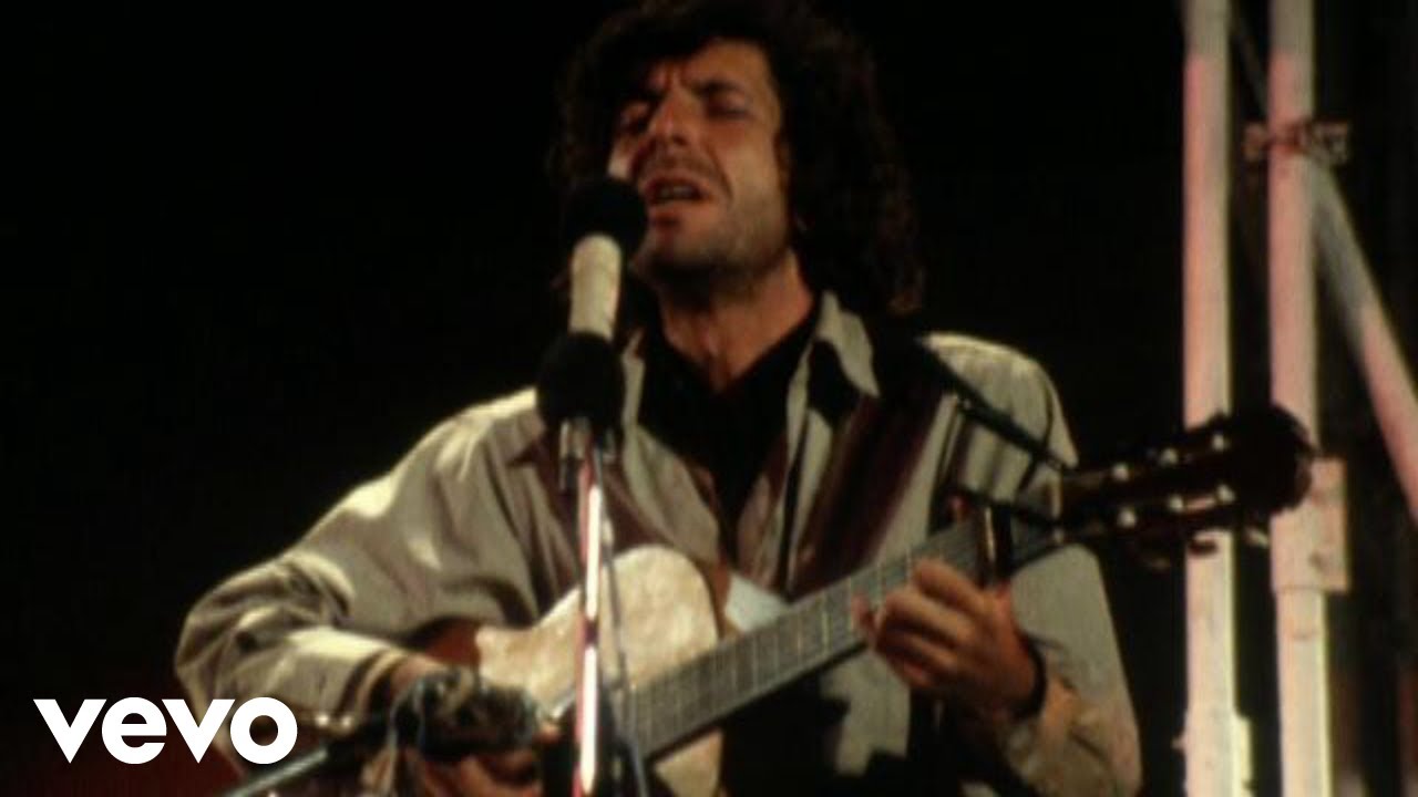 Leonard Cohen - One Of Us Cannot Be Wrong (Live at The Isle of Wight 1970 - Official Video)