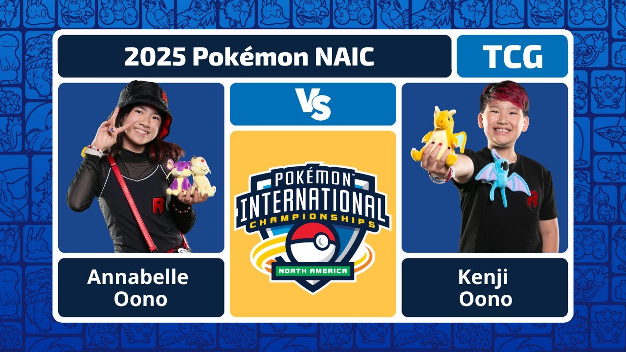 Annabelle Vs Kenji - Pokémon TCG Junior Finals | NAIC 2025