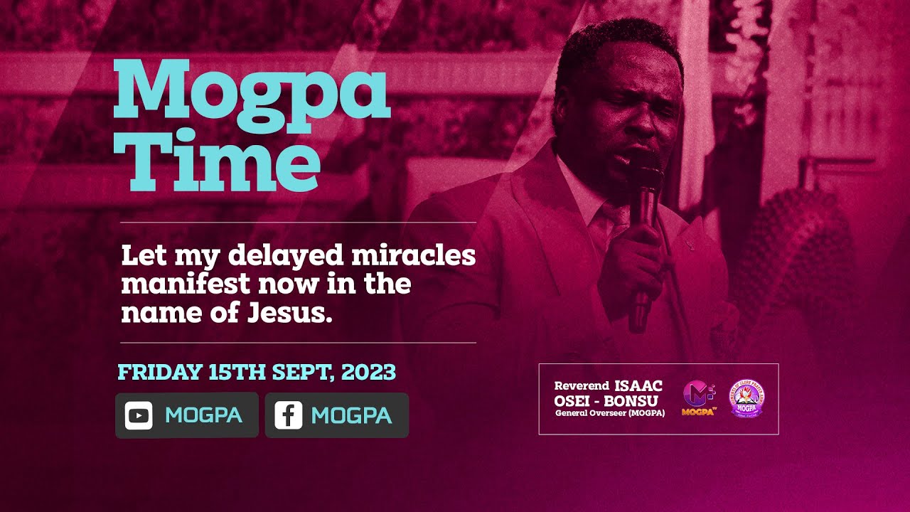 Mogpa Time with Rev. OB