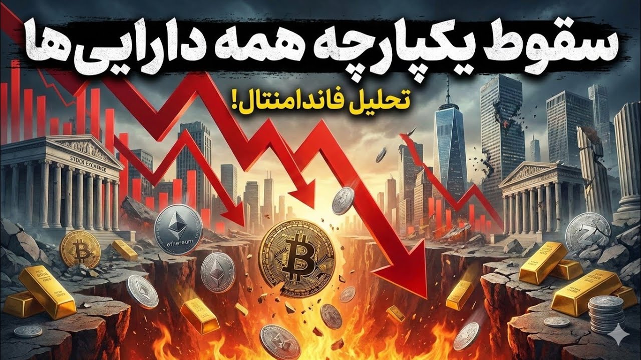 ریزش سنگین در همه دارایی‌ها تا کجا ادامه دارد؟ تحلیل بنیادی روزانه!